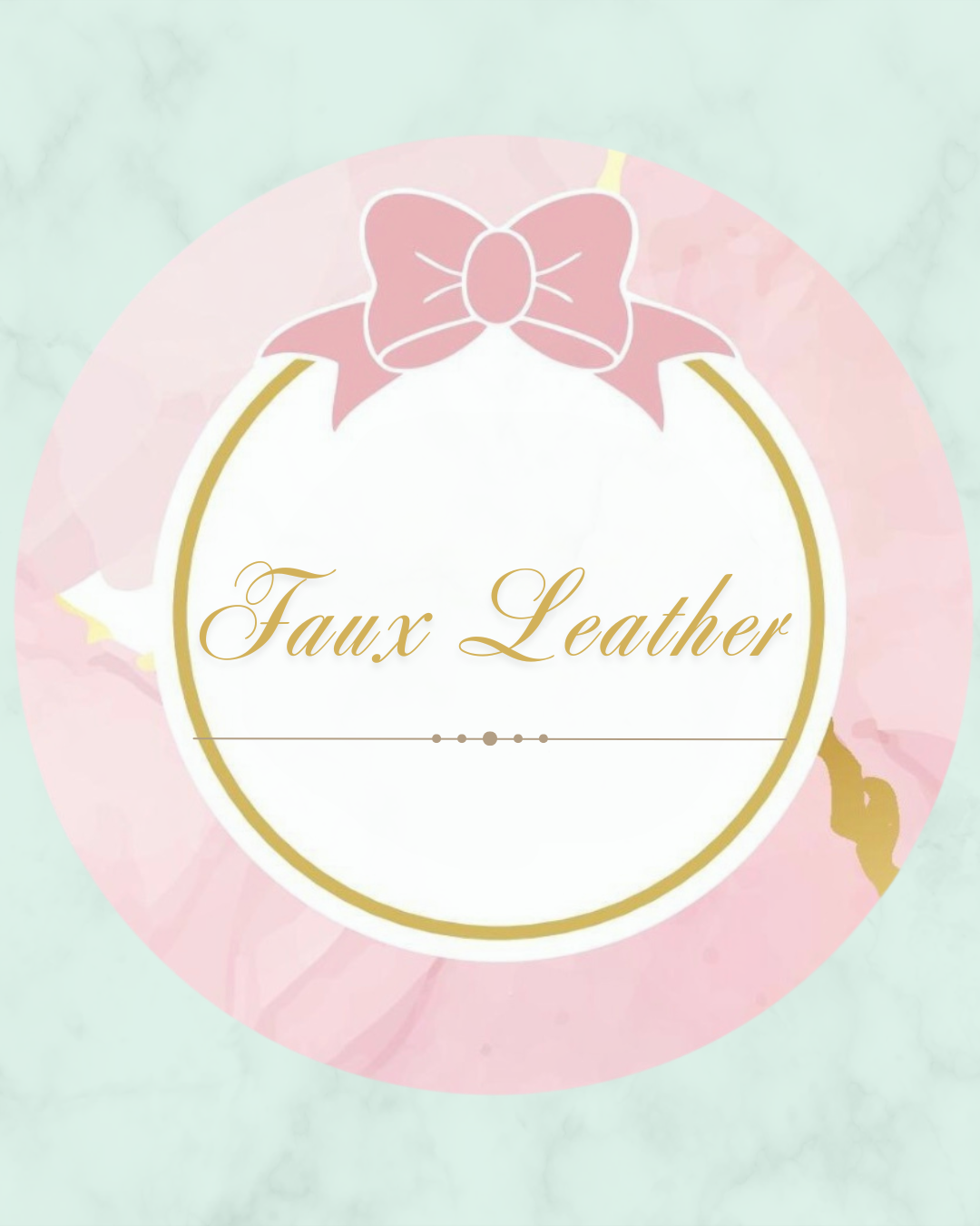 FAUX LEATHER