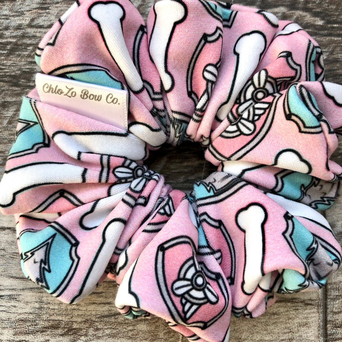 Bark To The Beat Scrunchies
