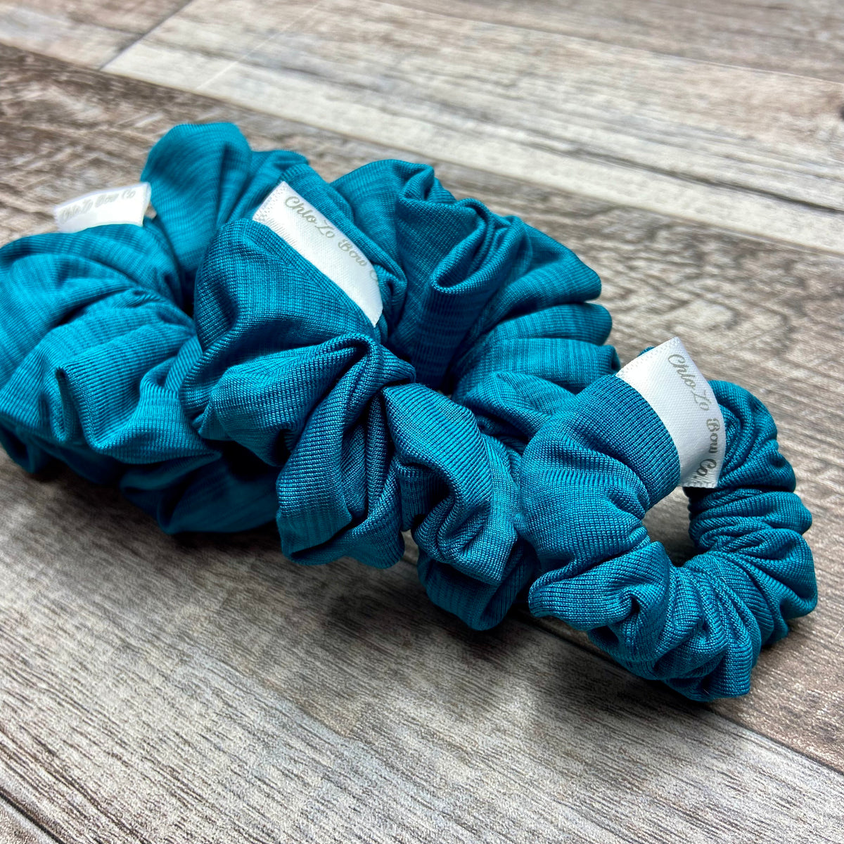 The Sweat Collection: Heather Scrunchies
